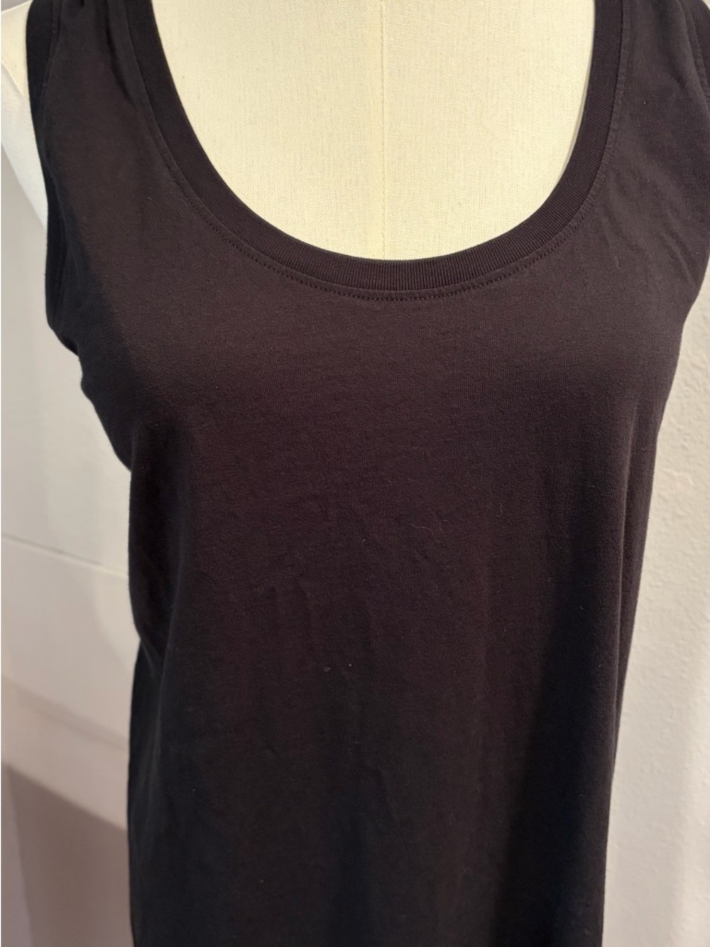 PACT Organic Cotton Black Maxi Dress, Size Large, Athleisure dress, casual dress - Picture 4 of 7